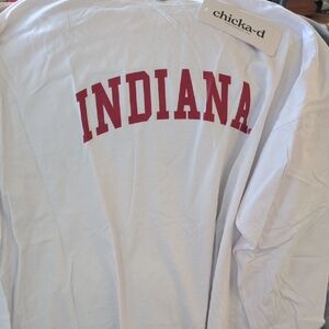 Chicka-d Indiana White T-Shirt